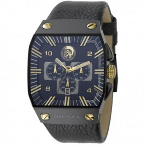 Diesel Uhrenarmband DZ9035 Leder Schwarz 31mm