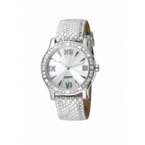 Uhrenarmband Esprit ES102662-002 Leder Weiss 18mm