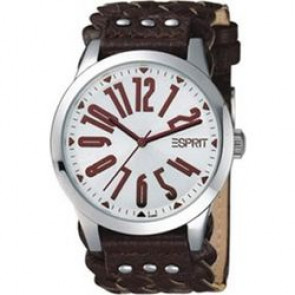 Uhrenarmband Esprit ES101092002 Leder Braun 20mm