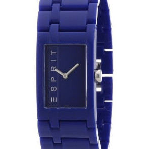 Uhrenarmband Esprit ES103362 Stahl Blau 18mm