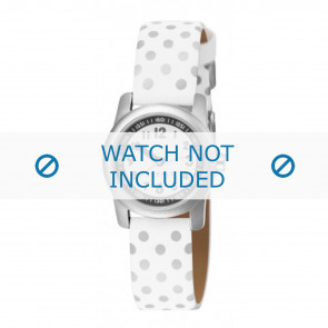 Esprit Uhrenarmband ES000FA4-40WIT Leder Weiss