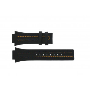 Uhrenarmband Festina F16184-2 Leder Schwarz 18mm