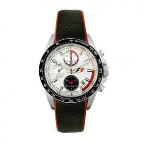 Uhrenarmband Jacques Lemans F5007 Leder Schwarz 20mm