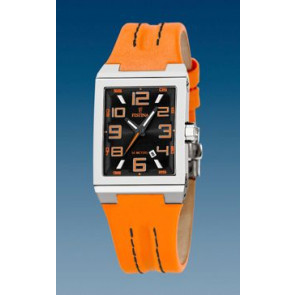 Uhrenarmband Festina F16187/5 / BC04564 Leder Orange 14mm