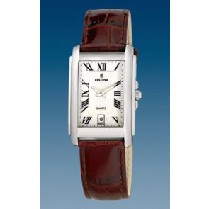 Uhrenarmband Festina F16202 Leder Braun