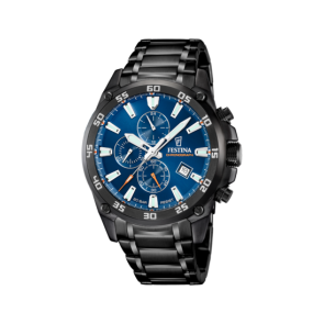 Uhrenarmband Festina F20735 Stahl Schwarz