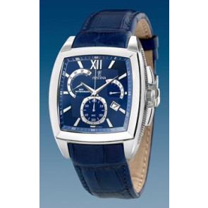 Uhrenarmband Festina F6759/2 Leder Blau