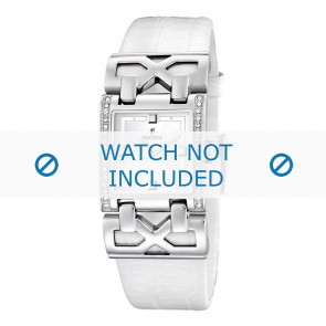 Festina Uhrenarmband F16465-1 / F16465-4 Leder Weiss