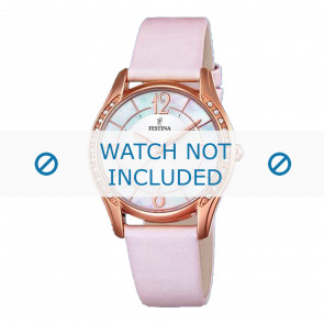 Festina Uhrenarmband F16946-1 Leder Rosa 18mm