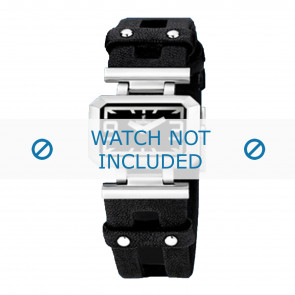 Uhrenarmband Festina F16308-3 Leder Schwarz 22mm