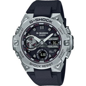 Uhrenarmband G-Shock GST-B400-1AER Kautschuk Schwarz