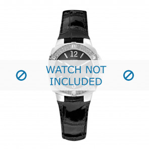 Guess Uhrenarmband W10214L1 Leder Schwarz