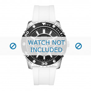 Guess Uhrenarmband W10616G2 Kunststoff Weiss
