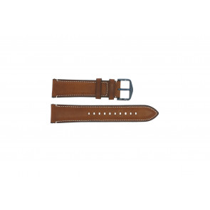 Uhrenarmband Fossil FTW4004 Leder Braun 22mm