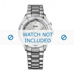 Hugo Boss Uhrenarmband HB-105-3-18-2340 / 1502283 / HB659002351 Metall Silber 20mm