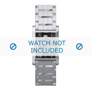 Hugo Boss Uhrenarmband 1512005 / HB-09-1-14-2019 / HB659002000 Metall Silber