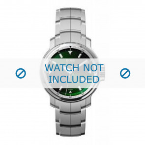 Hugo Boss Uhrenarmband HB1512104 / HB-25-1-14-2035 Metall Silber 22mm