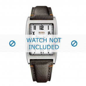 Uhrenarmband Hugo Boss HO1512135 / HO1512136 / 659302068 / HB-33-1-14-2056 Leder Braun 23mm