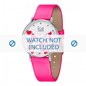 Ice Watch Uhrenarmband 013374 Leder Rosa 18mm
