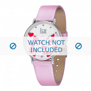 Ice Watch Uhrenarmband 013373 Leder Rosa 18mm