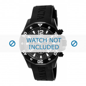 Invicta Uhrenarmband 14890 Specialty Kunststoff Schwarz 22mm