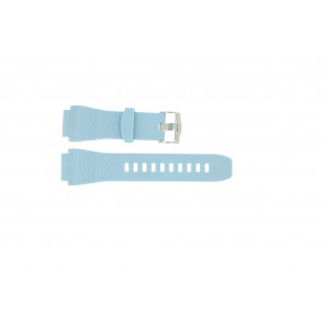 Uhrenarmband Jacques Lemans 1-1381 LIGHT BL Kautschuk Hellblau 21mm