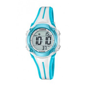 Uhrenarmband Calypso K5682-8 Silikon Blau