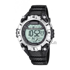 Uhrenarmband Calypso K5683 / K5683-1 / K5683-2 / K5683-3 Kunststoff Schwarz 22mm