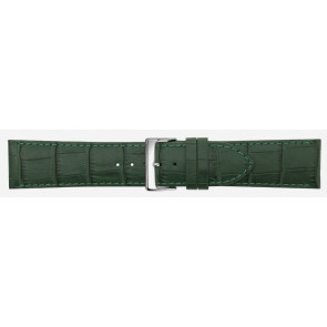Uhrenarmband Poletto 454S.09.24 Leder Grün 24mm