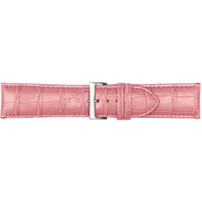 Uhrenarmband Poletto 454S.16.24 Leder Rosa 24mm