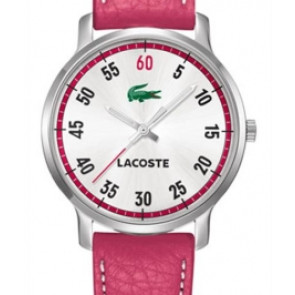 Uhrenarmband Lacoste 2000567 / LC-41-3-14-2199 Leder Rosa 20mm