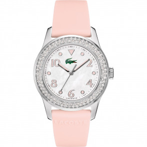 Lacoste Uhrenarmband 2000663 / LC-11-3-14-2255S Kautschuk Rosa 20mm