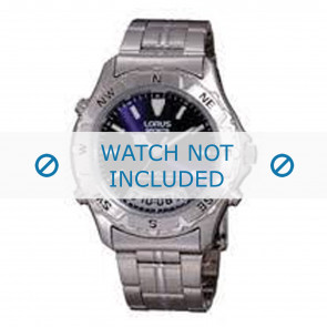 Lorus Uhrenarmband RVR033L9 / V071 0080 Metall Silber 20mm