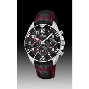 Uhrenarmband Lotus 18859-2 Segeltuch Schwarz