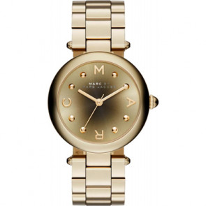 Uhrenarmband Marc by Marc Jacobs MJ3448 Rostfreier Stahl Vergoldet 18-20mm variabel
