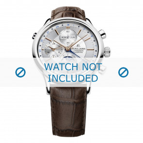Uhrenarmband Maurice Lacroix LC6078-SS001-131 / (# 800-000254) Leder Braun 20mm