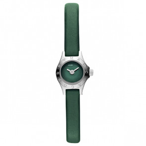 Uhrenarmband Marc by Marc Jacobs MBM1341 Leder Grün 7mm