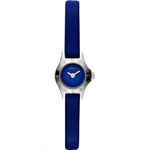 Uhrenarmband Marc by Marc Jacobs MBM1342 Leder Blau 7mm
