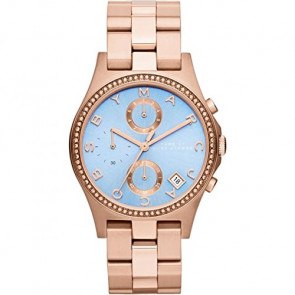Uhrenarmband Marc by Marc Jacobs MBM3299 Rostfreier Stahl Rosé 22mm