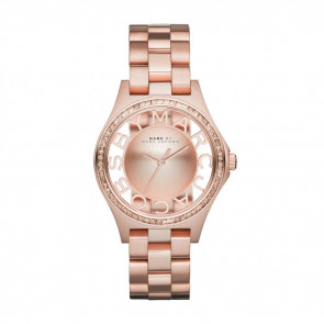 Uhrenarmband Marc by Marc Jacobs MBM3339 Stahl Rosé 16mm