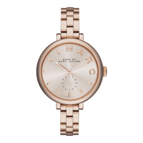 Uhrenarmband Marc by Marc Jacobs MBM3364 Rostfreier Stahl Rosé 10mm