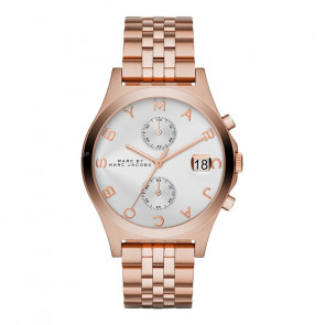 Uhrenarmband Marc by Marc Jacobs MBM3380 Rostfreier Stahl Rosé 18mm