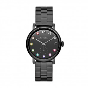 Uhrenarmband Marc by Marc Jacobs MBM3422 Rostfreier Stahl Schwarz 18-20mm variabel