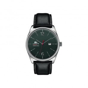 Uhrenarmband Lacoste 2010694 / LC-68-1-14-2412 Leder Schwarz 24mm