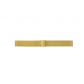 Uhrenarmband Universal 18.1.5-ST-DB Milanese Vergoldet 18mm