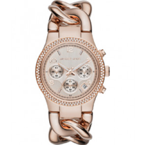 Uhrenarmband Michael Kors MK3247 Stahl Rosé 24mm