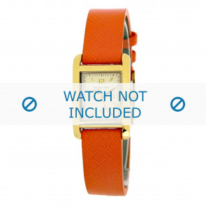 Uhrenarmband Michael Kors MK2270 Leder Orange 14mm