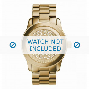 Michael Kors Uhrenarmband MK5706 / 251501 Metall Gold 24mm