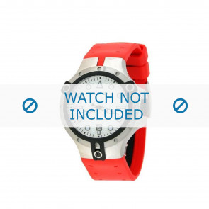 Nautica Uhrenarmband A19518  Kunststoff Rot