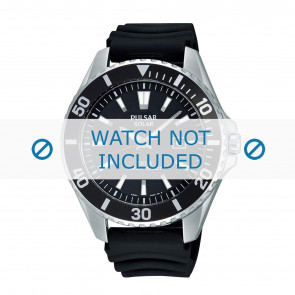 Pulsar Uhrenarmband AS32-X003 Kunststoff Schwarz